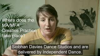 MA/MFA Creative Practice: Dance Professional | Q&A 2
