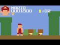 Super Mario Bros 1 ATARI Gameplay ᴴᴰ