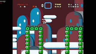 [TAS] SMW: VLDC 15 Central Bridge in 1:55.127