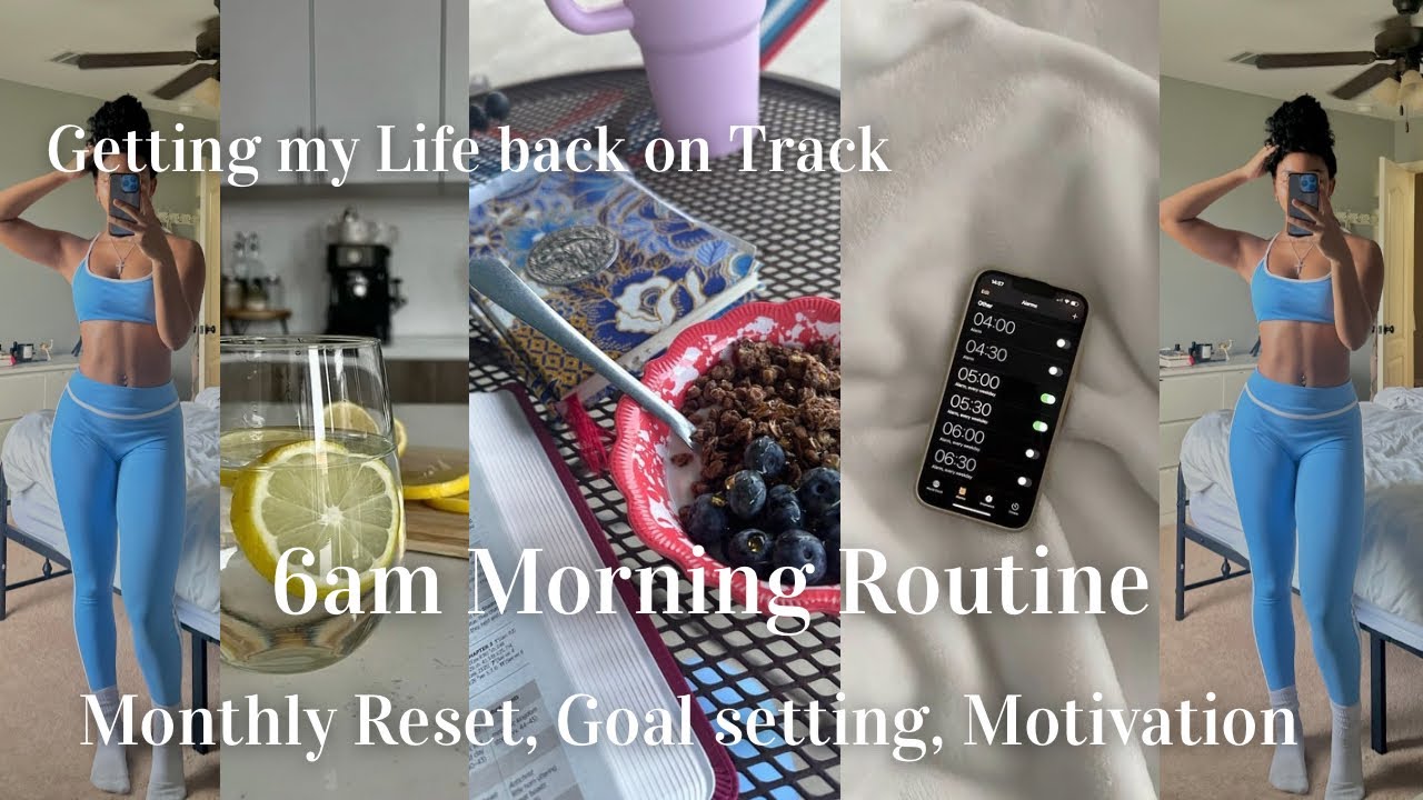 6AM Morning Routine☀️ | Leveling Up for the Second Half of 2025