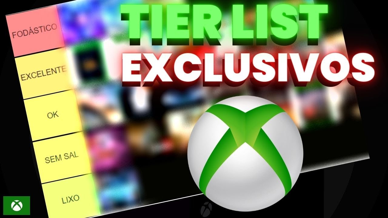 TIER LIST DE JOGOS EXCLUSIVOS DE XBOX ONE! - SIDÃO DO GAME 