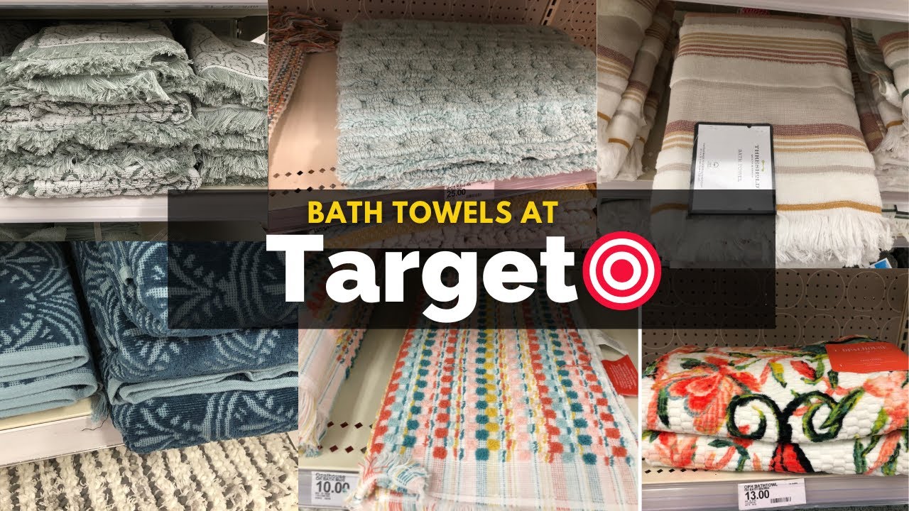 BATHROOM TOWELS AT TARGET * TARGET HOME DECOR #homedecor #bathroomdecor ...