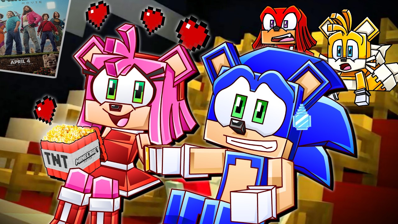 ДАТА СЪЁМА ФИЛЬМА Minecraft!! - Sonic Minecraft Stories