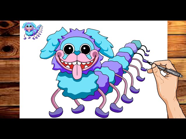 Pj Pug-a-Pillar from poppy playtime:chapter 2 drawing - video Dailymotion