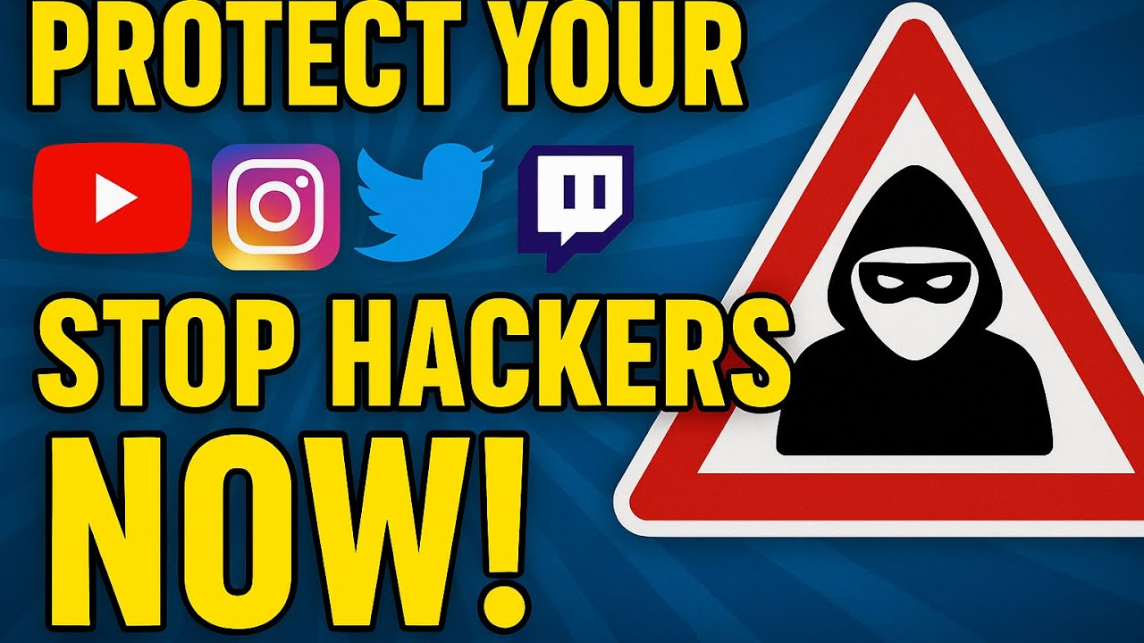 Protect Your YouTube, Instagram,...: Stop Hackers Now!