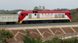 The longest SGR cargo track at Ngong railway station (kangawa)