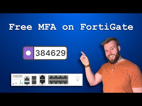 FortiGate Initial Setup - FortiToken MFA for Admins