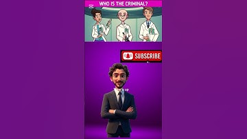 Who is the criminal?#brainteasers #riddles #shorts #brainspeed#puzzlebrainteasers