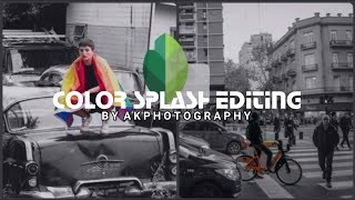 Color Splash  Effect | Snapseed Color Splash Editing Tricks | Selective Color  In Snapseed
