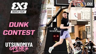 🔥 Dunk Contest Highlights 🔥 FIBA #3x3WTUtsunomiya