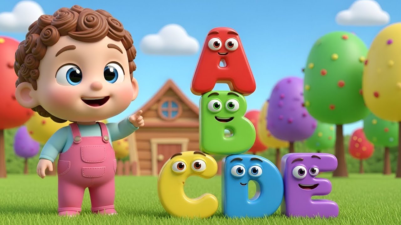 ABC Song | Learn Letters A to Z for Babies | Alphabet Song | Nursery Rhymes & Kids Songs