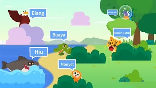 Belajar Nama Hewan | Babybus