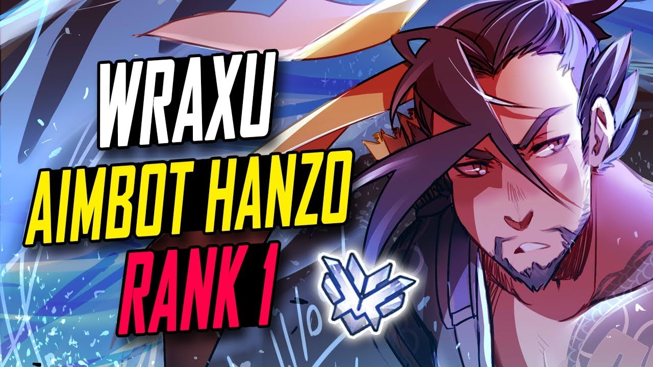 WRAXU CARRY HANZO RANK #1! WRAXU HANZO MAIN! [ OVERWATCH SEASON 6 TOP 500 ]