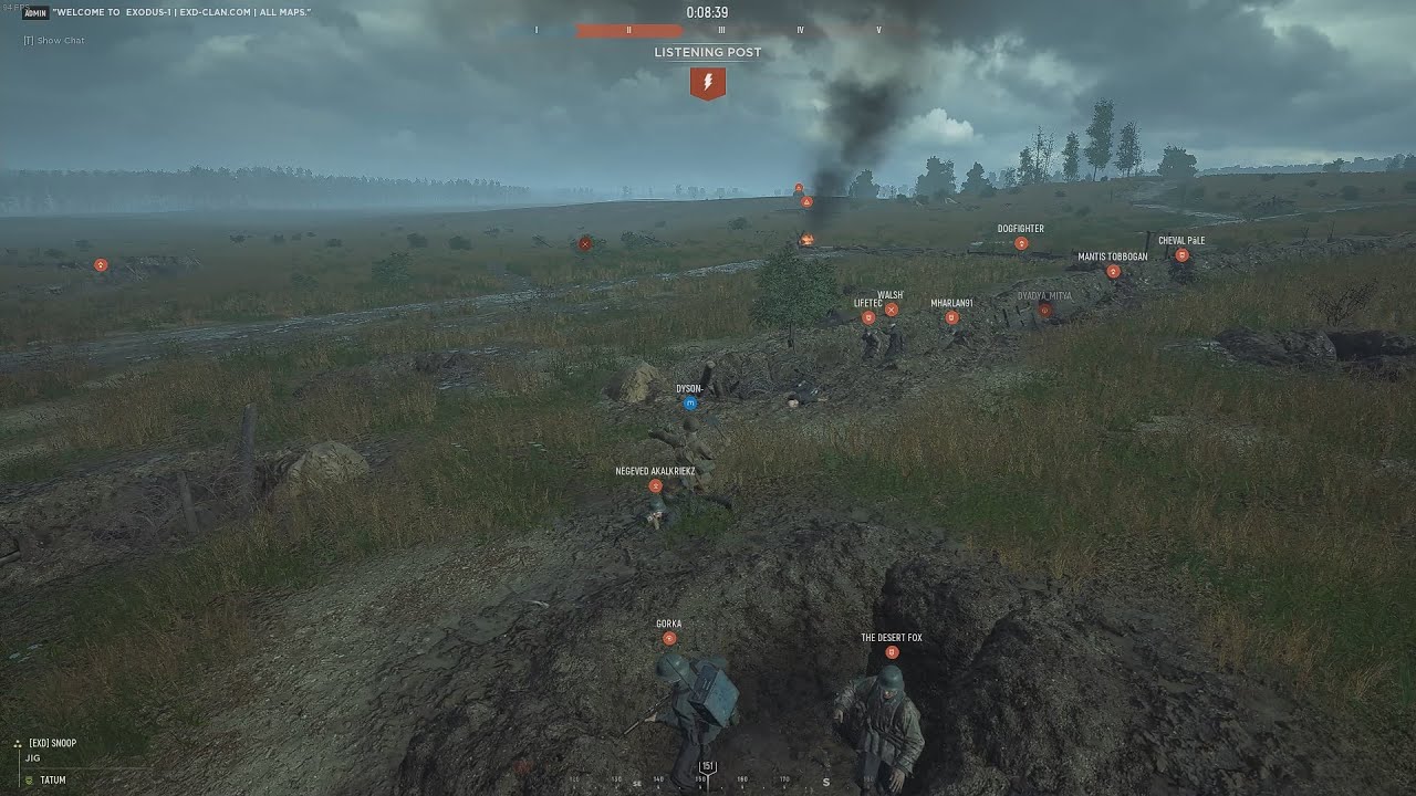 Hell Let Loose - Spectator - Dyson- Triple Melee Kill