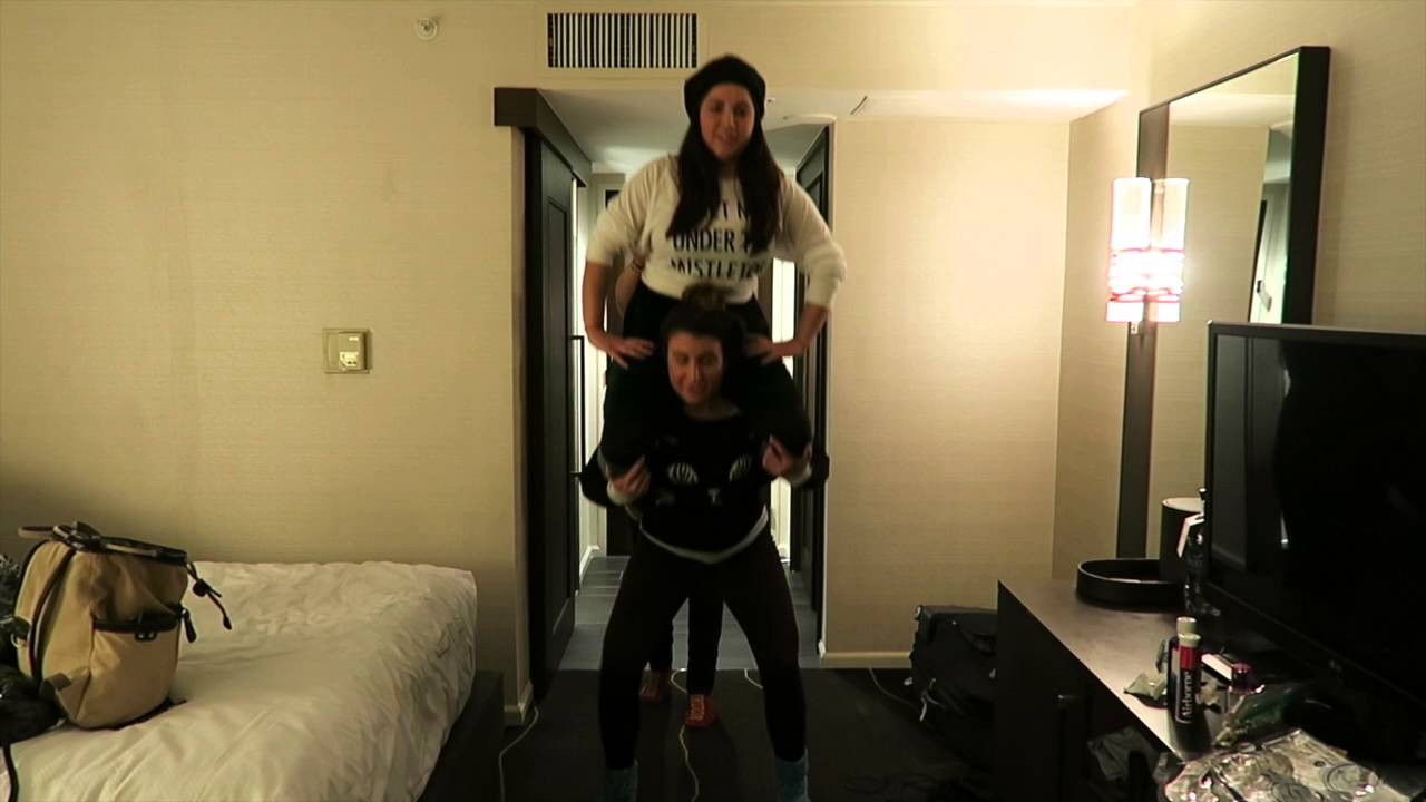 Squat Your Boyfriend Challenge??  || Vlogmas