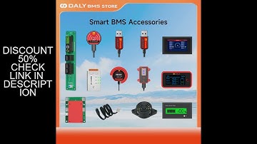 Daly BMS Accessories Bluetooth WIFI Module LCD Screen Cable Inverter Communication Board DalyBMS New
