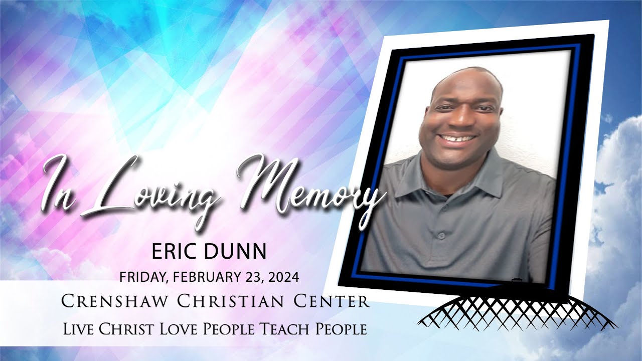 Eric Dunn Celebration of Life February 23, 2024 YouTube