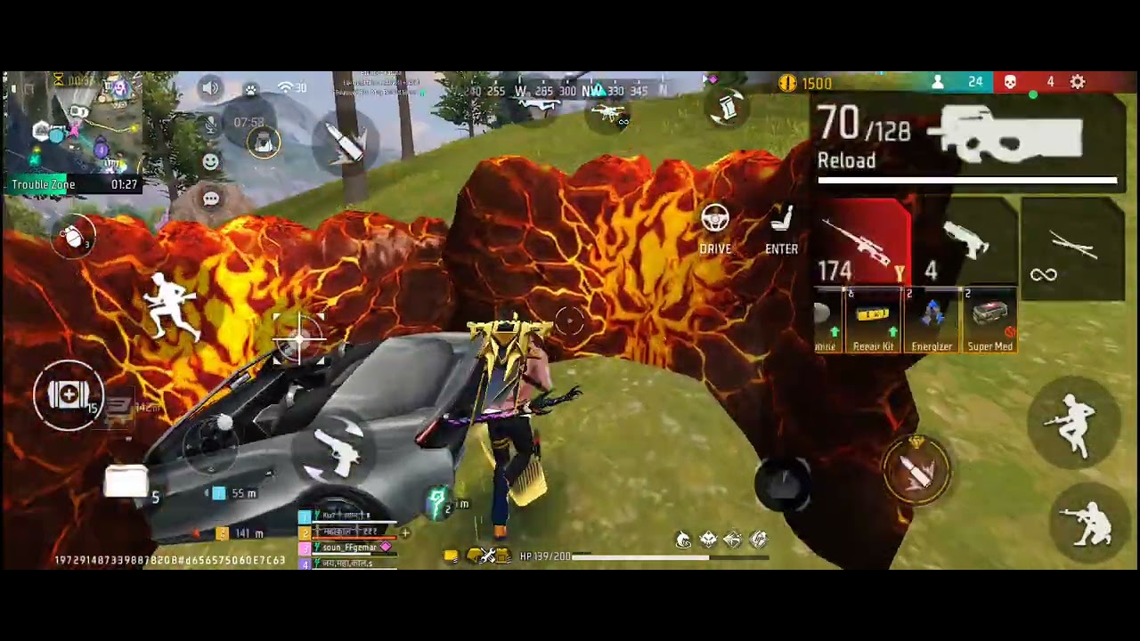 Free fire Max game br rank match mobile phone full match Hand game ...