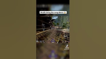 Wraith doing the dance 😱 Apex Legends #shorts