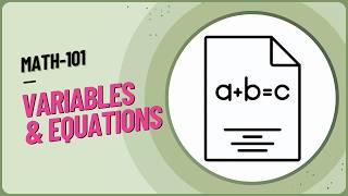 Algebra Basics Explained | Variables, Like Terms, Expressions & Equations