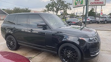 2020  range rover window tinting ￼