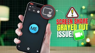 How to Fix FaceTime Screen Share Greyed Out | Screen Sharing Not Working on iPhone