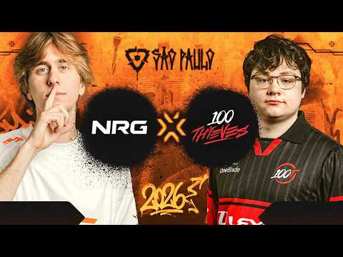 NRG x 100T | VCT Americas Etapa 2 | Playoffs - Dia 5