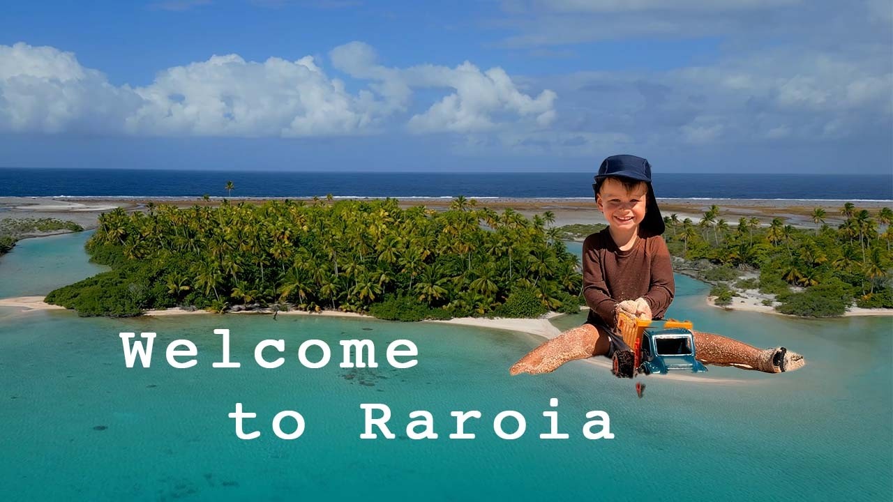 ⁣Exploring the Beautiful Atoll of Raroia - Tuamotus 😍🏝️ (Ep025)