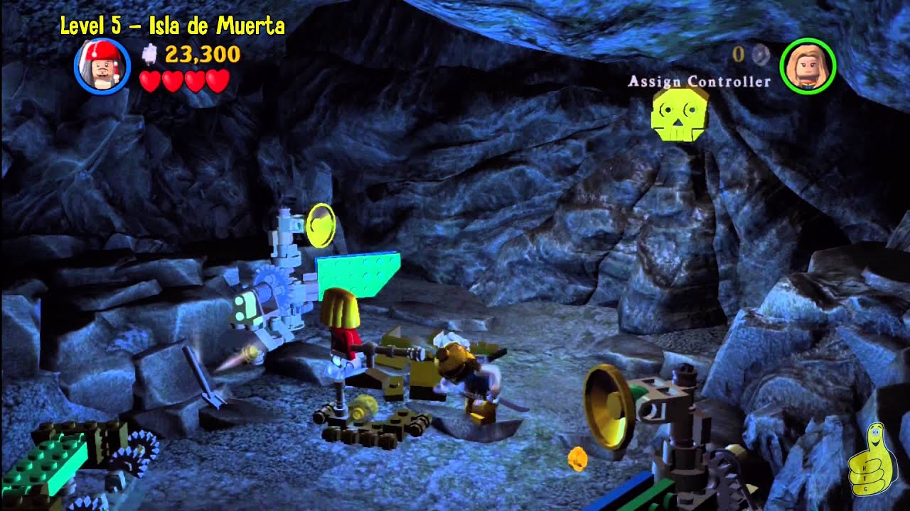Lego Pirates of the Caribbean: Level 5 Isla De Muerta - Walkthrough - HTG - YouTube