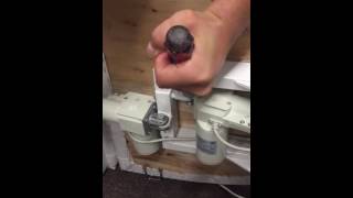 How to replace back motor of the Monet bed
