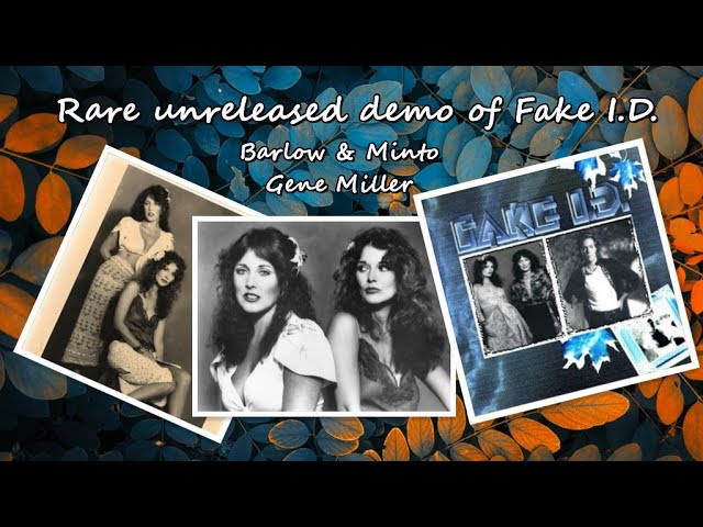 BARLOW / MINTO Demo ~ Restless Nature (aorheart) vocals Pam Barlow
