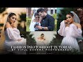 Learn outdoor fashion photoshoot using godox 600pro  photography tutorial  behind the scenes hindi