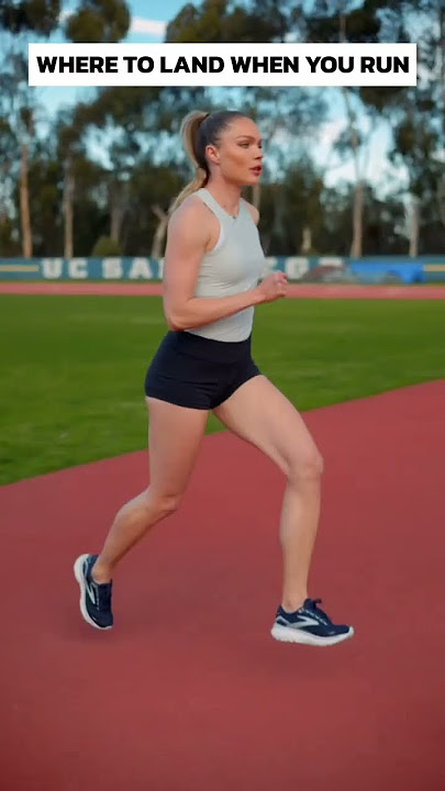 Proper Foot Strike for Running #running #shorts