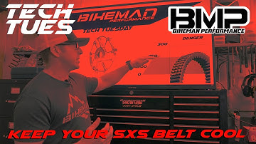 Keeping your SXS belt cool With Cyclone Clutch Cover. Tech Tuesday with Bikeman Performance
