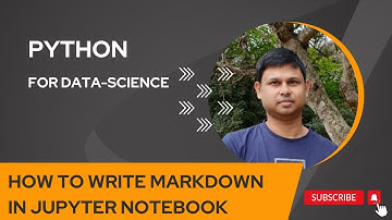 Jupyter Notebook | How To Write Markdown In Jupyter Notebook