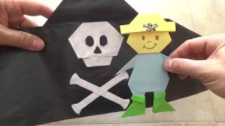 Meri Meri Calavera Pirata DIY Piñata Oro para Construir I Niños Cumpleaños temática Pirata 