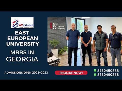 East European University in Georgia | Study MBBS in Georgia | Campus tour|