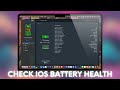 How to Check iPhone / iPad Battery Health on iOS/iPadOS (Computer method)