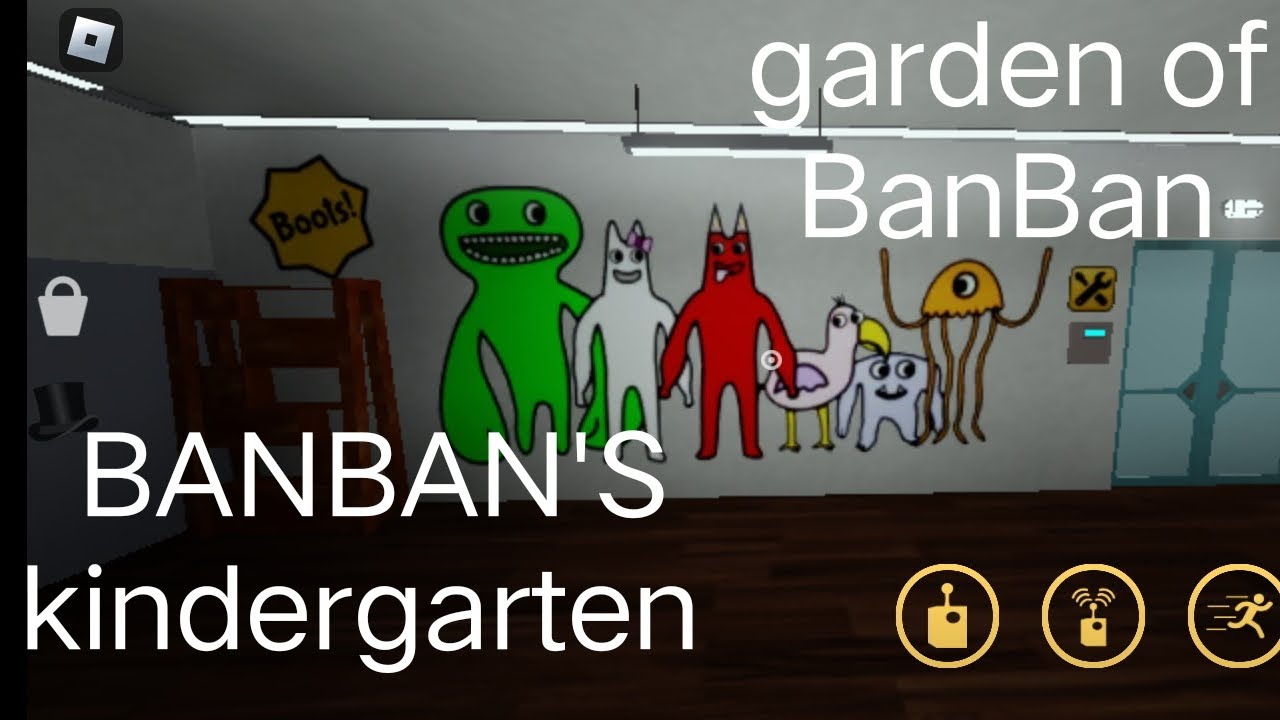garden of Ban Ban in roblox gameplay - YouTube