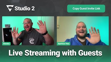 Inviting Guests On To Your Stream is THIS Easy | Lightstream Studio 2