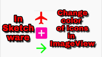 Applying color to Image Buttons or icons in Sketchware