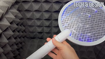 PALONE Bug Zapper Racket 3000V Electric Fly Swatter Unboxing