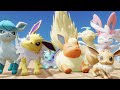 Vacation! Eevee Family 7 _ Pokémon 3D animation