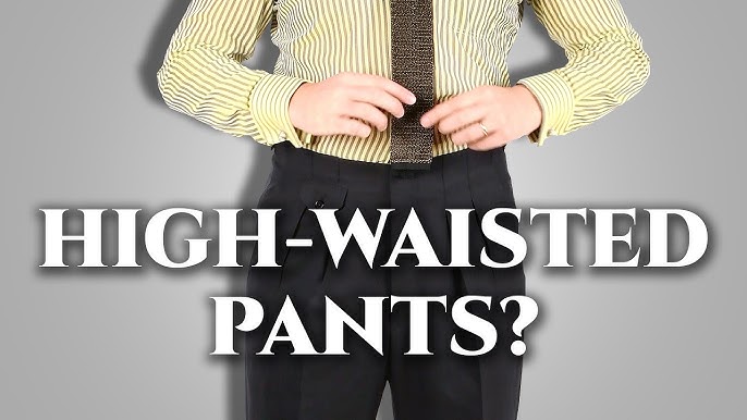 How Far From the Belly Button Are Guy's Pants Supposed to Be? : Men's  Outfit Ideas 
