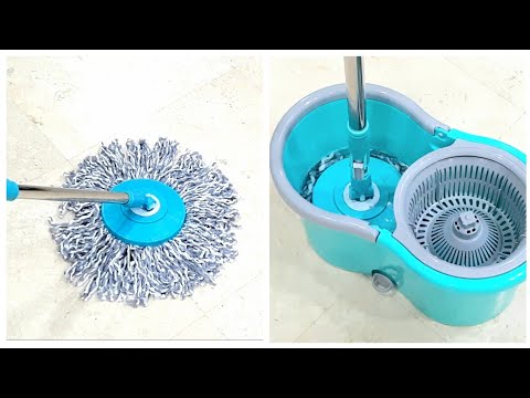 Spotzero By MILTON Smart Spin Mop with  Bucket | Easy floor cleaning mop |  Demo video | magic