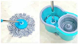 Spotzero By MILTON Smart Spin Mop with Bucket | Easy floor cleaning mop | Demo video | magic mop