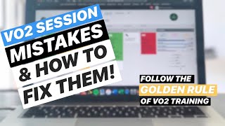 TRAINING TO IMPROVE VO2MAX: What your doing WRONG AND how to fix it!