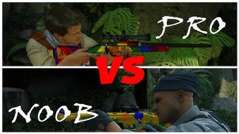 Uncharted 4 Multiplayer | PRO vs NOOB