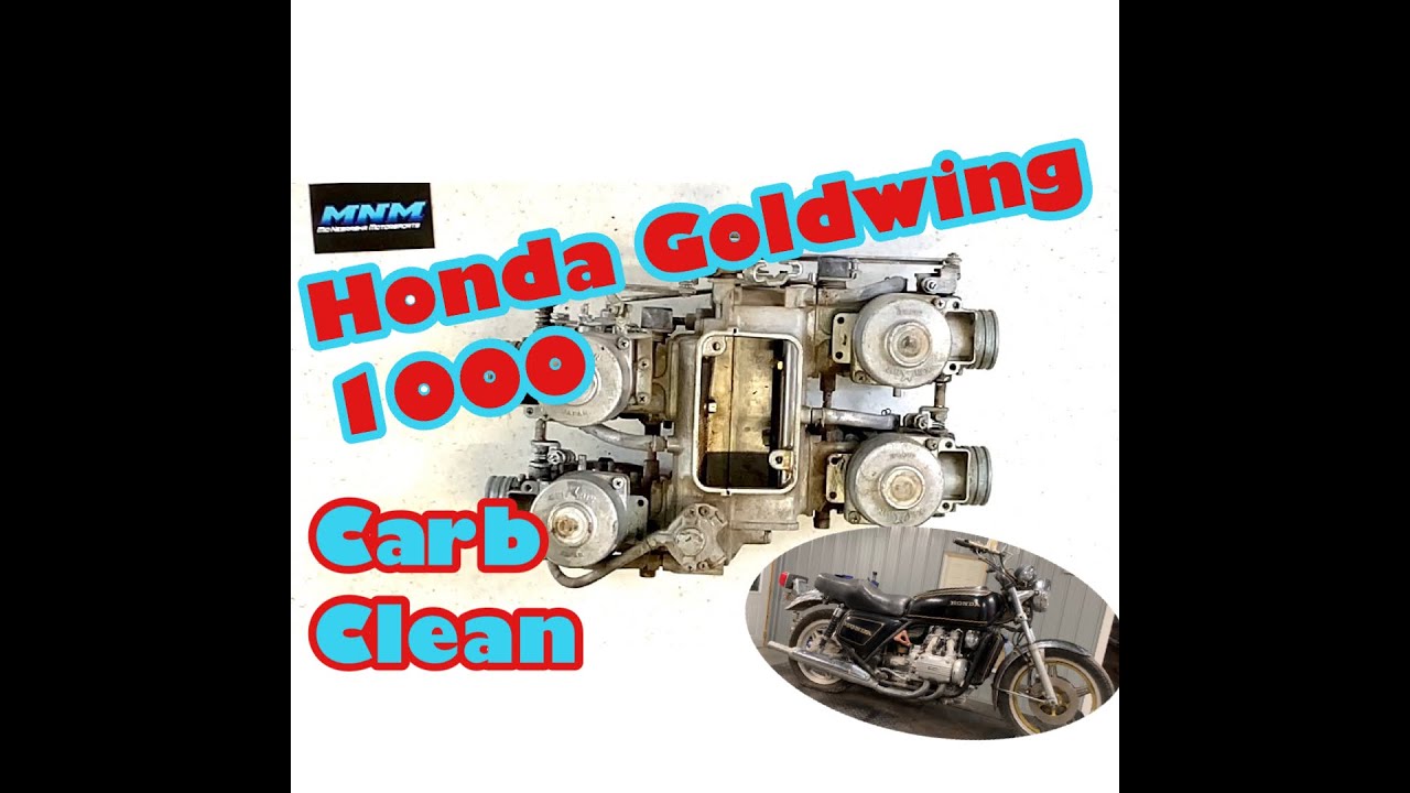 Honda Goldwing 1000 - Won't Start / Won't Run / Doesn't Idle - Carburetor Clean / Carb Rebuild Kit