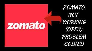 How To Solve Zomato App Not Working/Not Open Problem|| Rsha26 Solutions